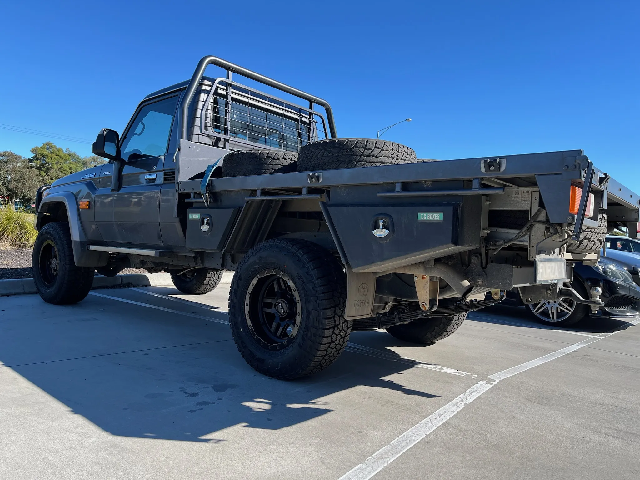 TOYOTA LANDCRUISER with ROH HAMMERs and FALKEN WILDPEAK AT3Ws |  | TOYOTA